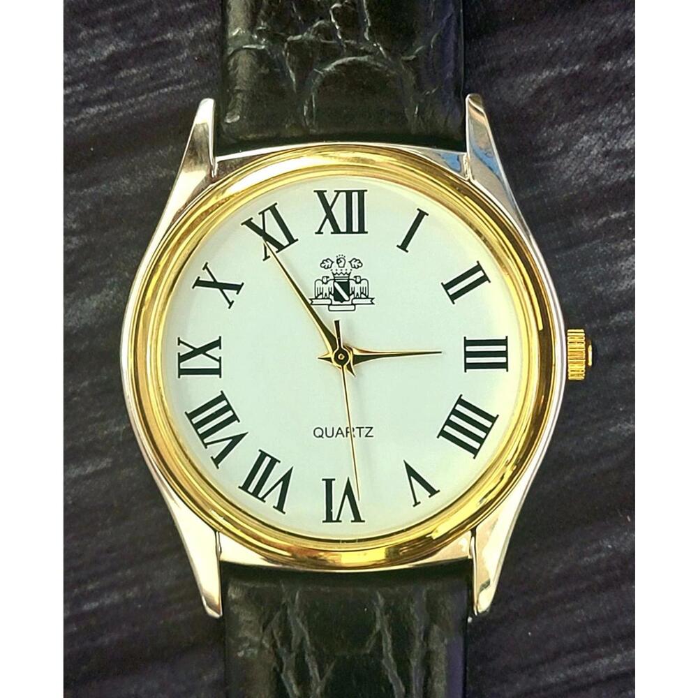 Rare Vintage Oleg Cassini Mens‎ Designer Watch New Box & Tags